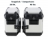 Hepco & Becker Xplorer Pannier System - F850GS / F750GS / Adventure