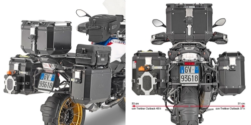 GIVI PL5108CAM Pannier Racks - R1250GS / R1200GS