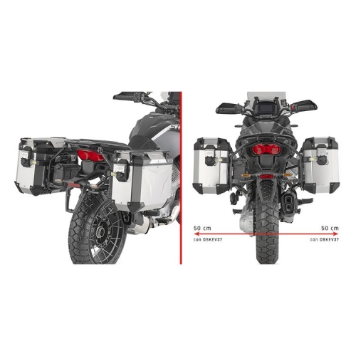 GIVI PLO8208CAM Pannier Racks - Stelvio / PFF