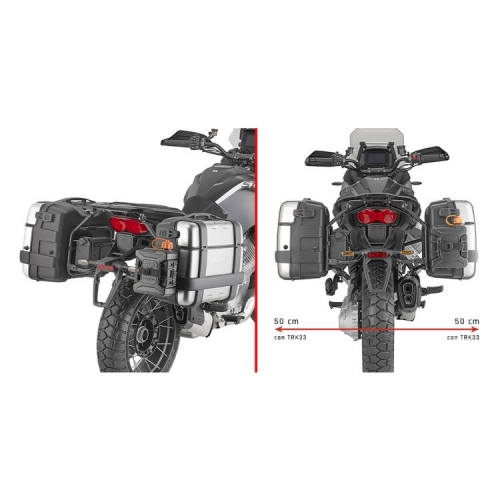 GIVI PLO8208MK Pannier Racks - Stelvio / PFF