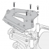GIVI SRA2101 Rear Plate - XT1200Z Super Tenere