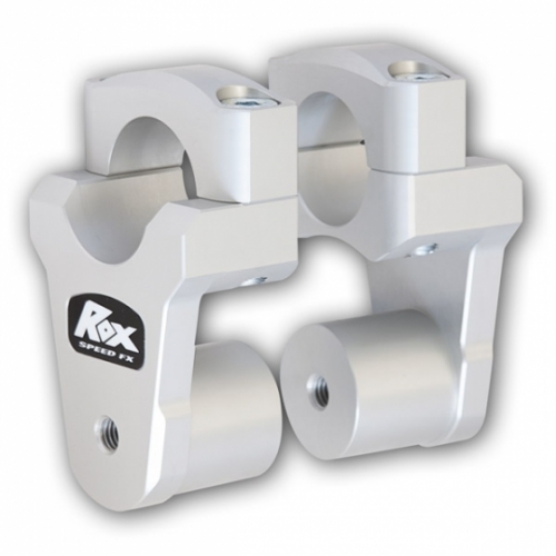 Rox Clear Anodized 2" Pivoting Riser - R1250GS / R1200GS (Liquid Cooled) - 1R-P13R-2125