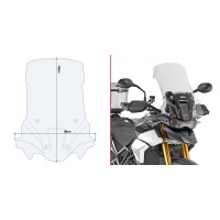 Givi D6418ST Windshield - Tiger 900 Rally / Pro (2020-2023) Givi D6418ST Windshield - Tiger 900 Rally / Pro (2020-2023)