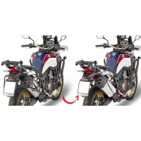 GIVI PLR1144 Rapid Release Pannier Racks - CRF1000L Africa Twin (2016-2017) GIVI PLR1144 Rapid Release Pannier Racks - CRF1000L Africa Twin (2016-2017)