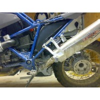 GS Equipment "Markus" Aluminum Footpeg Lowering Adapters