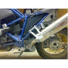 GS Equipment "Markus" Aluminum Footpeg Lowering Adapters