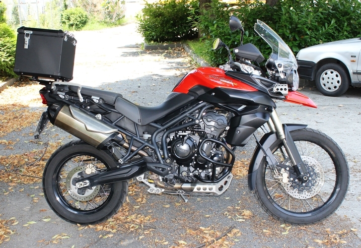 top case triumph tiger 800