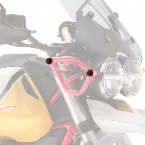 Pyramid Frame End Caps - V85 TT / Adventure / Travel / Strada