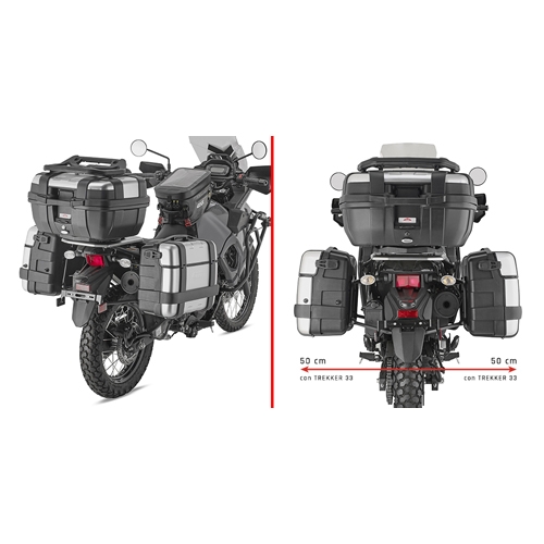 GIVI PL4133 Pannier Racks - KLR650 S (2023-2026)