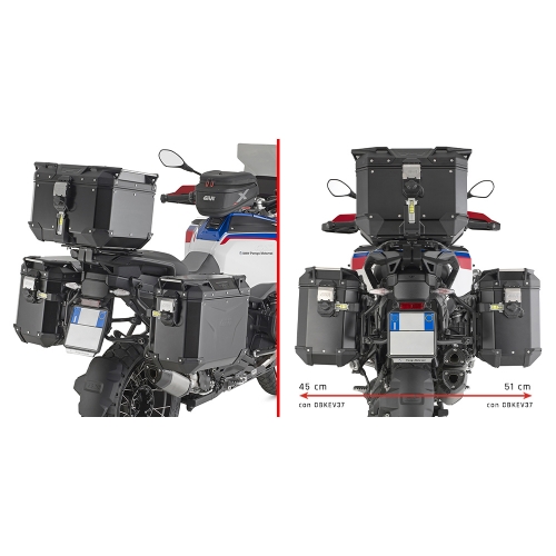 GIVI PLO5146CAM Pannier Racks - R1300GS Adventure (2025-2026)