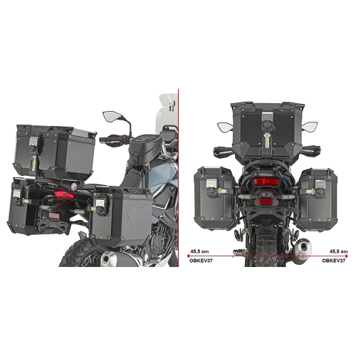 GIVI PLO4139CAM Pannier Racks - KLE500 (2026)